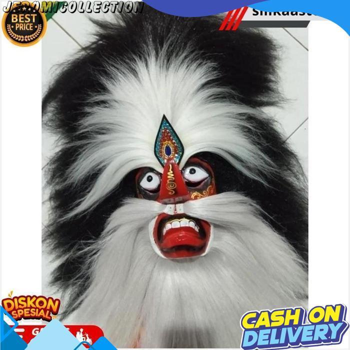 Topeng Ganong Pakem/Ganongan Pakem/Bujang Ganong Termurah Gratis Ongkir [Br 1111]