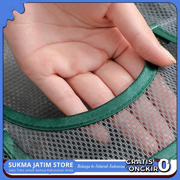 KERANJANG BAWANG GANTUNG TEMPAT BAWANG GANTUNG ESTETIK TAS JARING BELANJA SAYUR BUAH MULTIFUNGSI TER