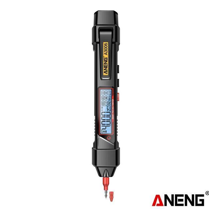 TERLARIS - Aneng A3006 Pen Type Digital Multimeter 4000 Count Tester Zero Fire