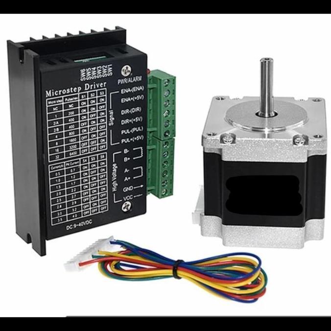 TERMURAH - NEMA 23 23HS5628 stepper motor nema 23 + TB6600 stepper motor Driver