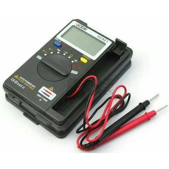 TERBARU - MultiMeter / Multi Tester Digital Pocket - AVO Meter Victor VC921