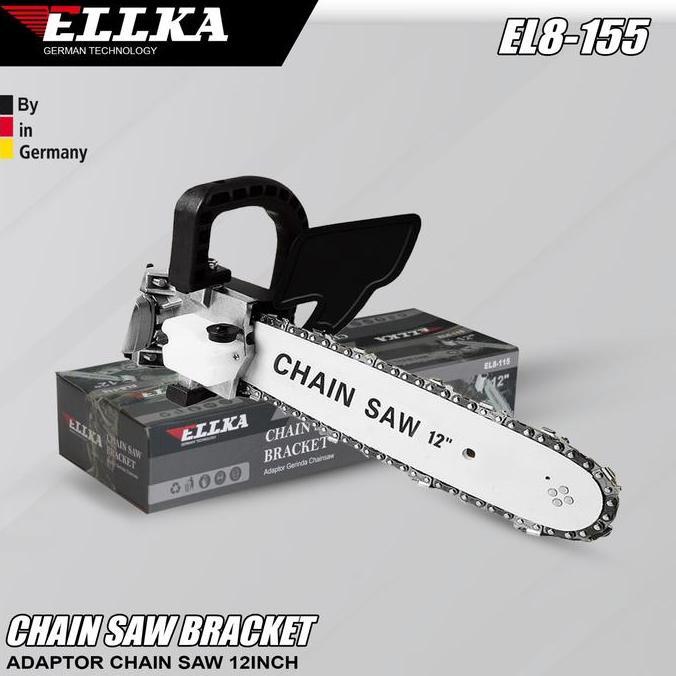 Adaptor Chainsaw Gerinda Set Gerinda Menjadi Gergaji Chainsaw Set Dengan Mesin Gerinda 4 in
