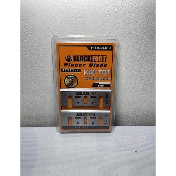 mata pisau planer k40 blackfoot / mata pisau planer 6mm tct / mata pisau mesin serut / pisau planner