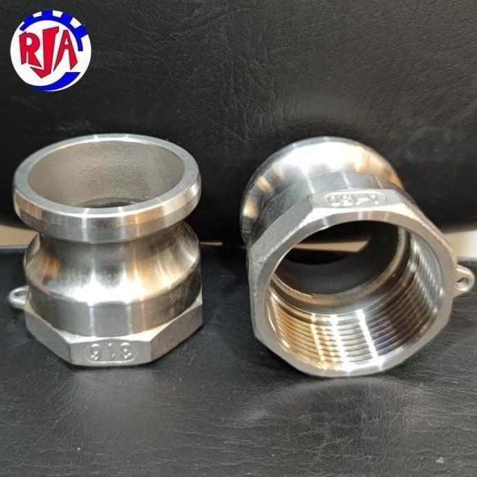 CAMLOCK TYPE A 200 / A 2" STAINLESS STEEL 316