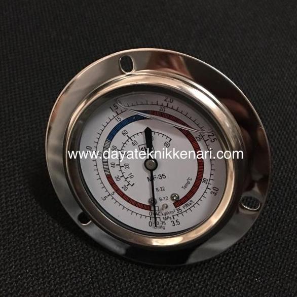 NEW - Pressure Gauge untuk Freon R12 R22