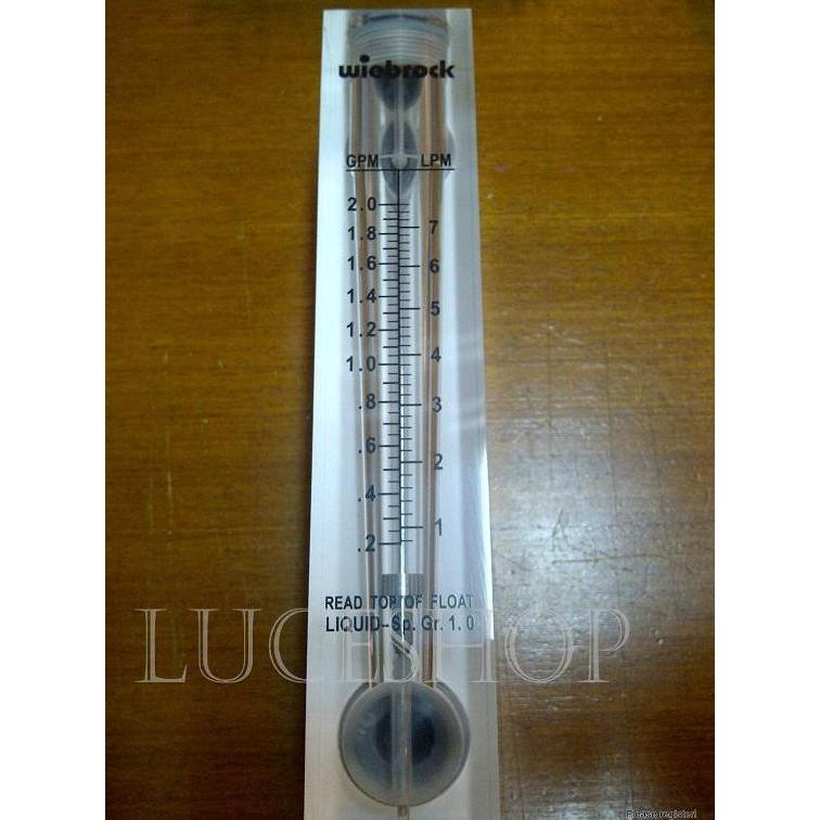 TERLARIS - Flowmeter / Rotameter untuk air ( water ) model panel