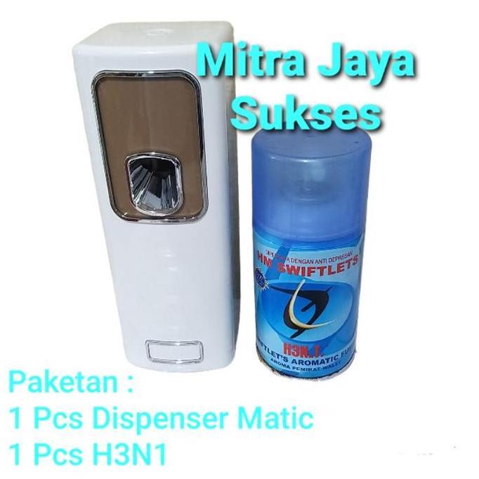 Paket Parfum Burung Walet H3N1+Dispenser Manual Kecil Semprot Otomatis