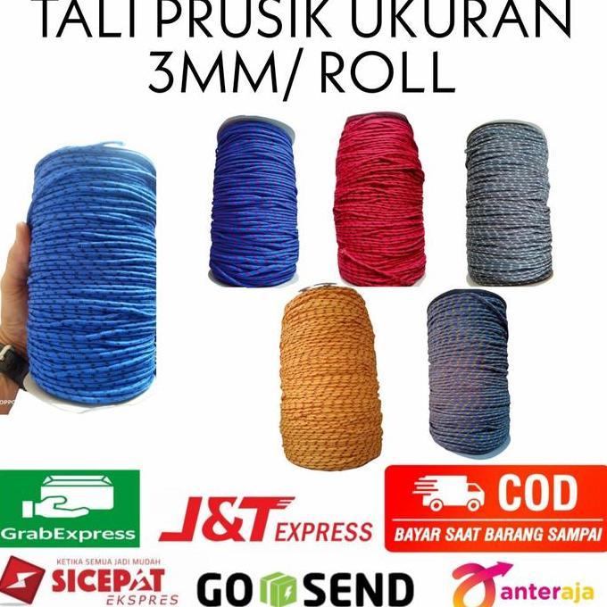 tali prusik / paracord gelang 3mm