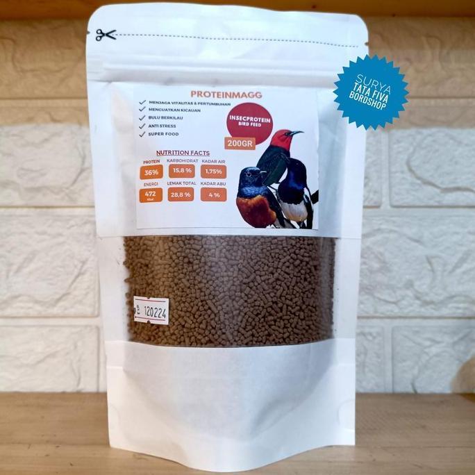 PROTEINMAGG PUR BURUNG KICAU MENINGKATKAN KICAU BURUNG MURAI BATU ANIS