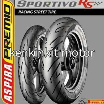 BAN ASPIRA PREMIO 80/90-14 SPORTIVO/FREE PENTIL TUBLES