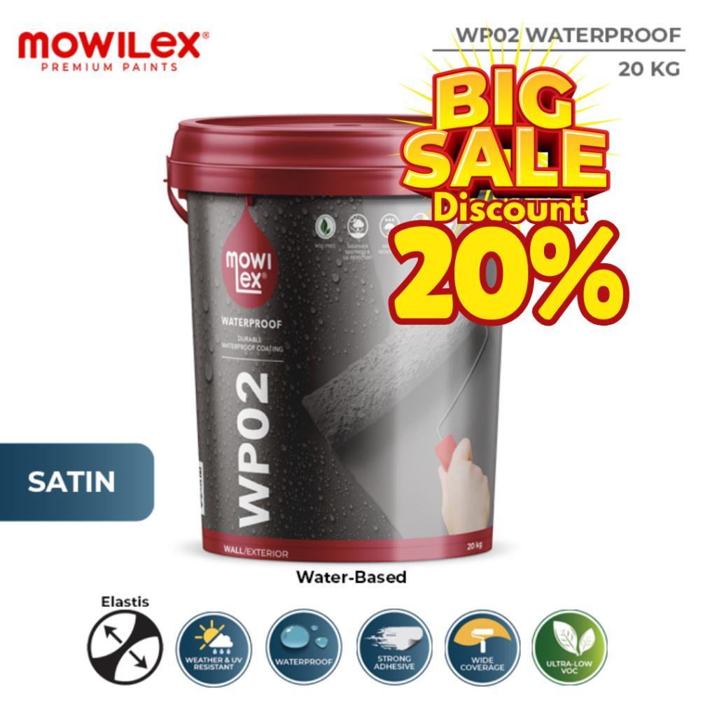 Mowilex WP02 Waterproof Cat Pelapis Anti Bocor 20 Kg