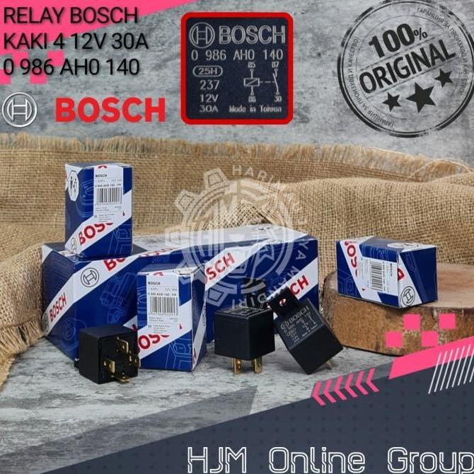 RELAY 12V KAKI 4 30A / RELAY KLAKSON