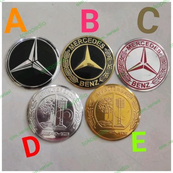 Dop Velg Mercedes Benz Mercy 60mm 6cm 75mm 7.5cm