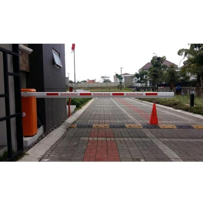 Portal Otomatis Perumahan Akses Kartu / Rfid Card Access Gate System Perumahan 1 In 1 Out Smart