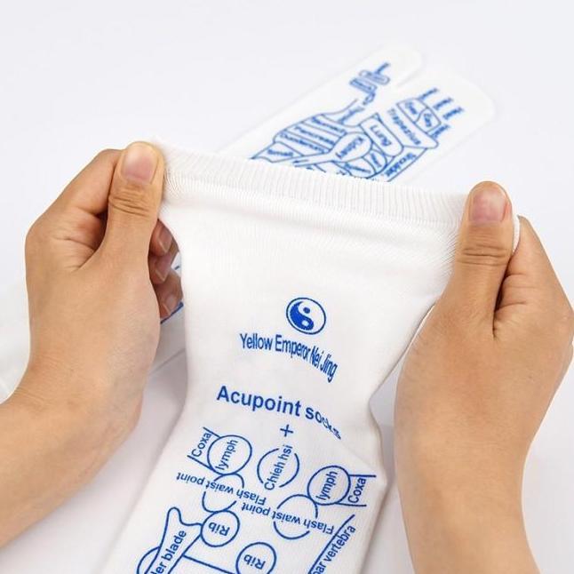 3Pcs Terapi Pijat Kaus Kaki Kaos Kaki Pijat Massage Titik Pijat Kaki Terapi Therapy Kaos Kaki