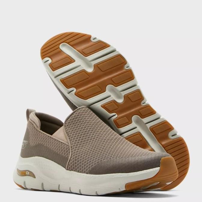 Sepatu Skechers Slip On Pria ARCH FIT BANLIN Original