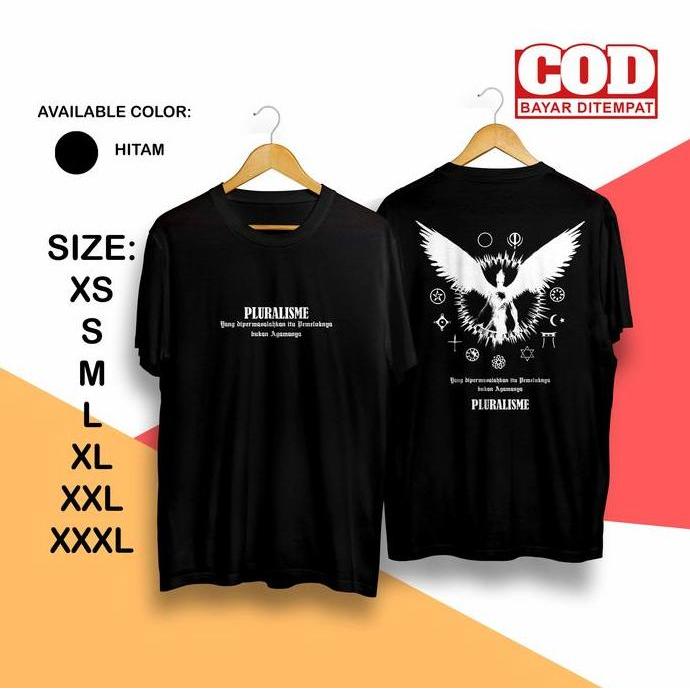 KAOS DISTRO | KAOS PLURALISME DISTRO | YANG DIPERMASALAHKAN PEMELUKNYA BUKAN AGAMANYA