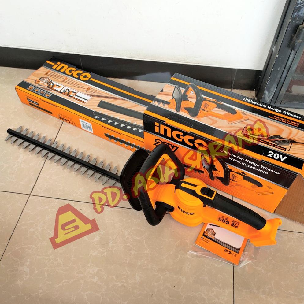 Cordless Hedge Trimmer 18" INGCO CHTLI20018 Pangkas Pohon Dahan P20S