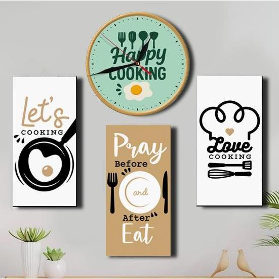 Jam dinding Ruang Dapur / Jam Kayu Unik Aestetic / Hiasan dinding Dekorasi Ruang Tamu