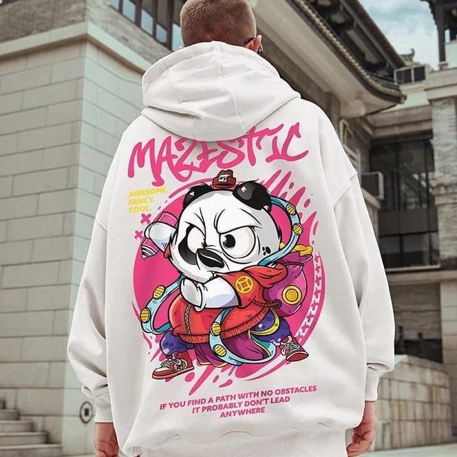 [Diskon] Jaket Jepang Big Size / Hodiee Panda / Jaket Hoodie Jumbo M L Xl Xxl Xxxl Trendy Big Seller