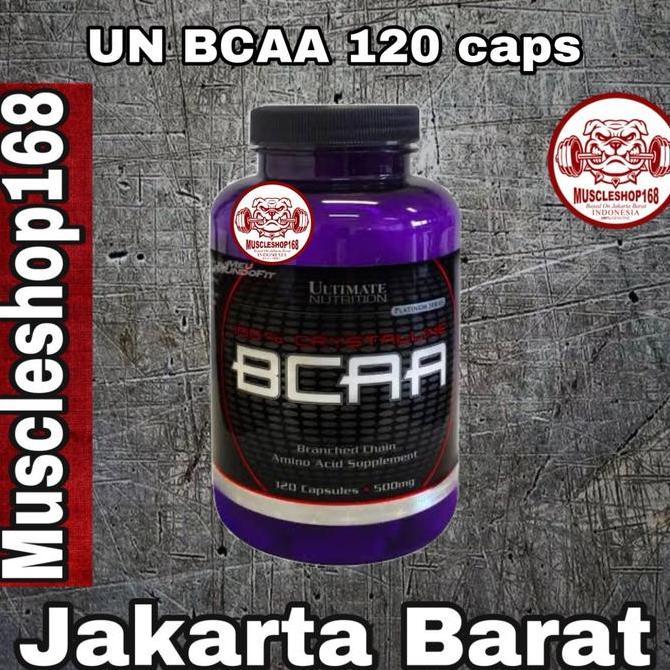 UN BCAA 500 Mg 120 Caps Kapsul