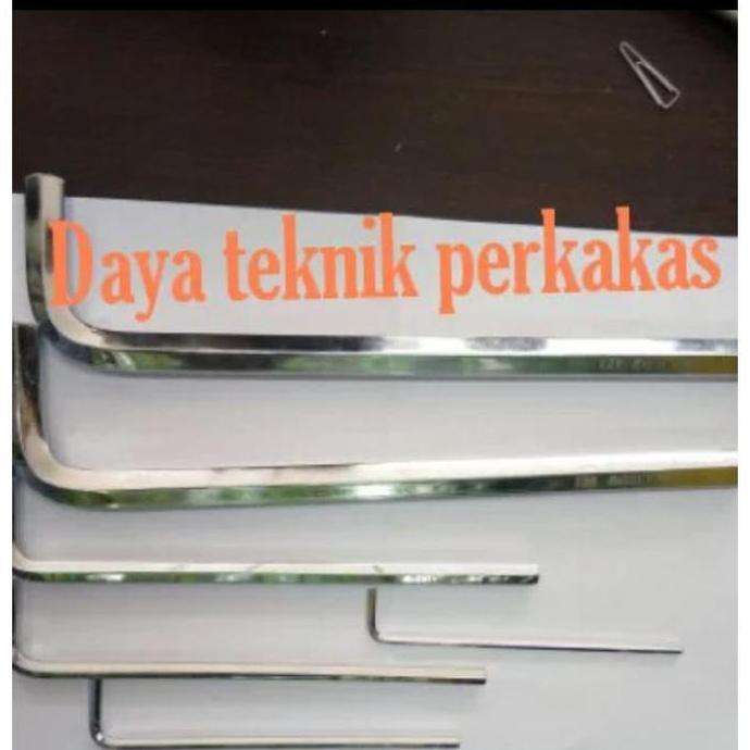 dt KUNCI L LONG TEKIRO 6MM - KUNCI L TEKIRO 6 MM