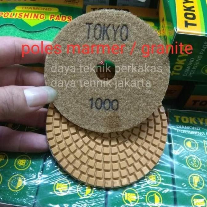 polishing pad #1000 - diamond pad poles marmer - pad poles granite