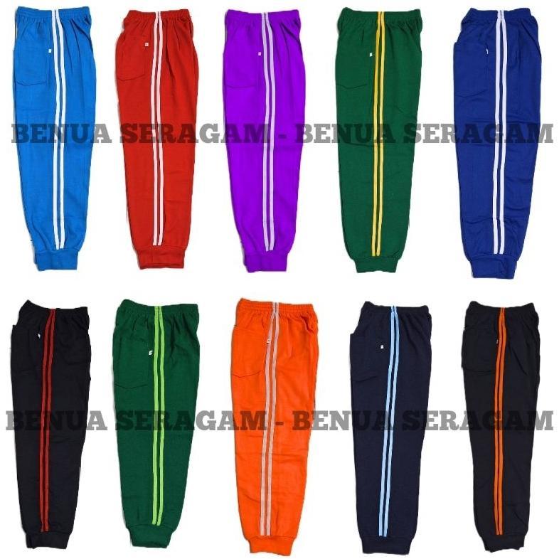 CELANA TRAINING JOGGER SEKOLAH ANAK SD/MI LAKI-LAKI & PEREMPUAN