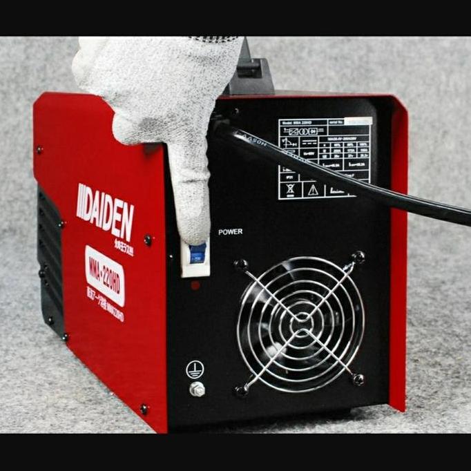 Spesial Mesin Las Daiden Mma 220 Hd Travo Las Inverter Las Daiden Mma220 Hd