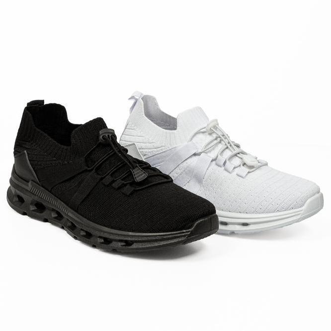 Dr. Kevin Sepatu Sport Pria Men Sneakers Sekolah Flyknit Tali 889-072