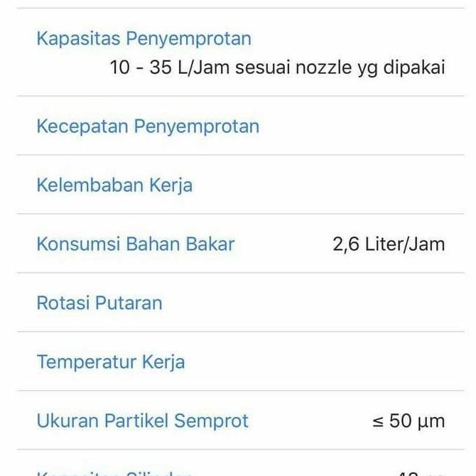 Mesin Fogging Ffm180P Firman Alat Semprot Nyamuk Alat Fogging Machine