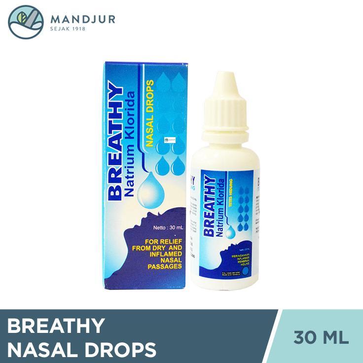 Breathy Nasal Drops 30 mL -  Obat Tetes Hidung Khusus Anak dan Bayi