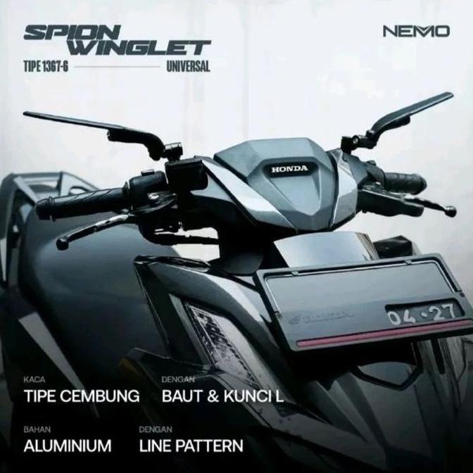 Spion Ducati 1008 Gma Winglet Nemo Xmax Spion Vario 160  NMAX 2020 2021 Spion Nmax 20210 Vario Old V