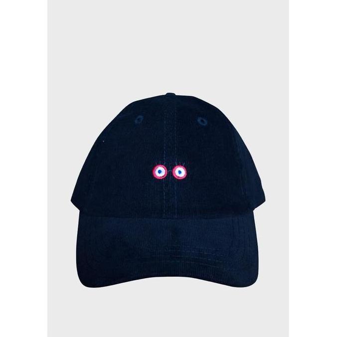 Skelly Topi Baseball Pria Wanita Topi Keren Pria Wink Hitam