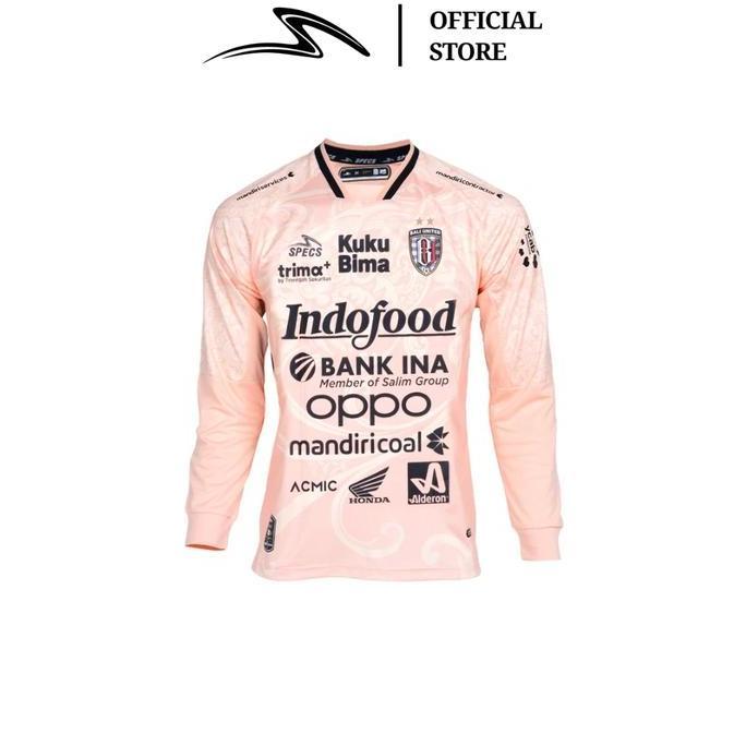 TERBARU SPECS BALI UNITED FC GK HOME LS JERSEY 24 PEACH FUZZ SPE2010135