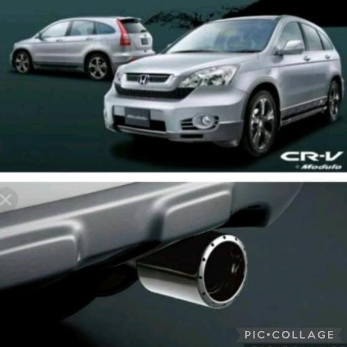 muffler cutter variasi ujung knalpot untuk honda crv gen 3 07-11 Terlaris
