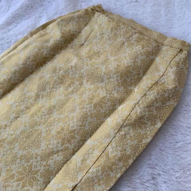Songket Bawahan Wanita // Rok Songket Instan Ukuran S-2Xl Rok Songket Kebaya Terbaru Motif Elegan Su