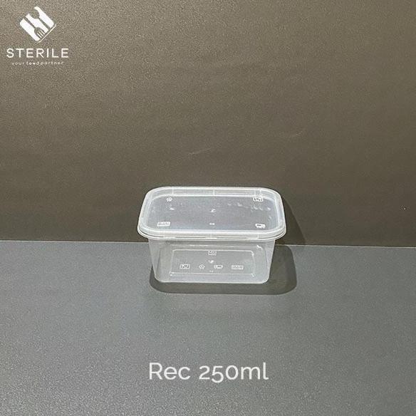 kotak plastik 250 ml / thinwall plastik 250 ml / cup puding 250 ml