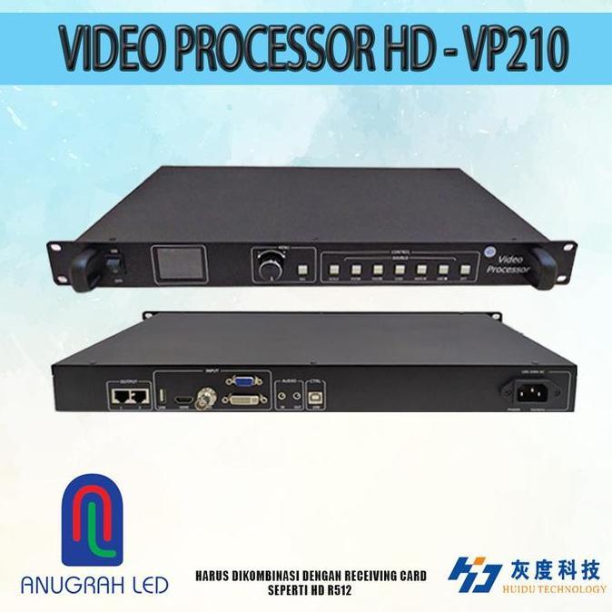 HUIDU HD VP210 VP410 VP620 VP820 SENDING CARD LED VIDEO PROCESSOR U-DISK VIDEO PLAY ORIGINAL DAN TER