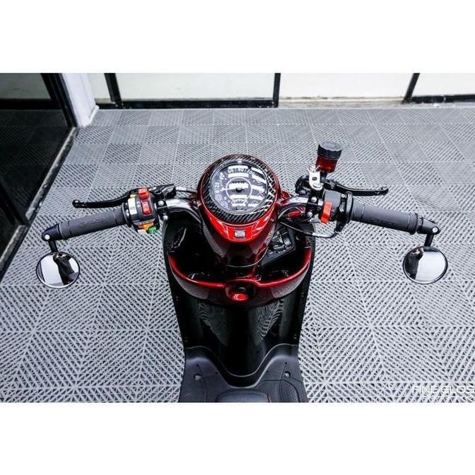 Handgrip RCB Original HG 55 + Spion Jalu Bulat Handgrip RCB Spion Jalu Cembung Universal Motor Spion