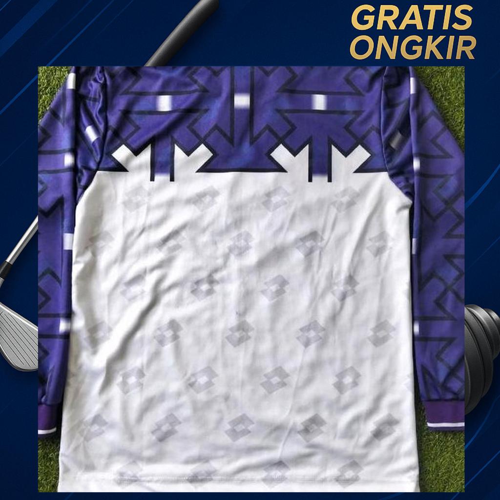 Jersey Retro Fiorentina Away Longsleeve 1992/93 Size Lengkap S-7Xl Blokecore Vintage Classic
