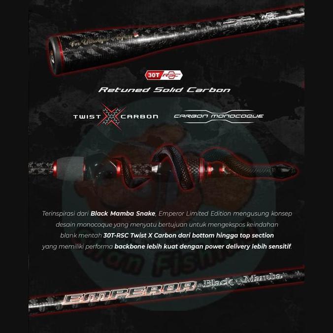 Joran Spinning UL Daido Emperor Black Mamba Limited Edition