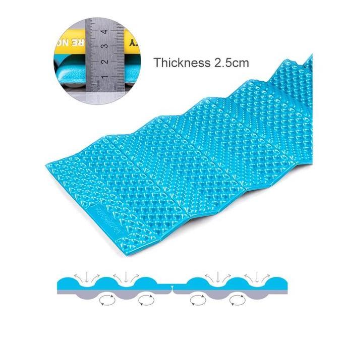 Matras Lipat Naturehike NH20FCD07 Egg Crate Folding Mattress