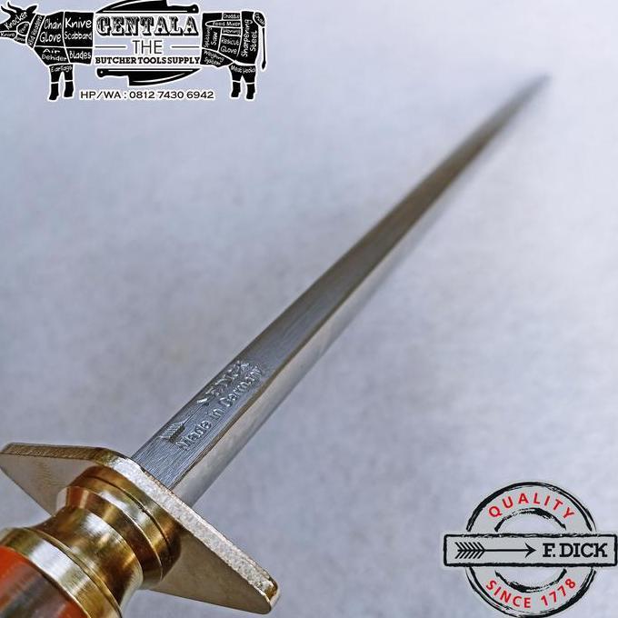 ASAHAN F. DICK DICKORON COMBI SAPPHIRE & POLISHED CUT SQUARE 30CM