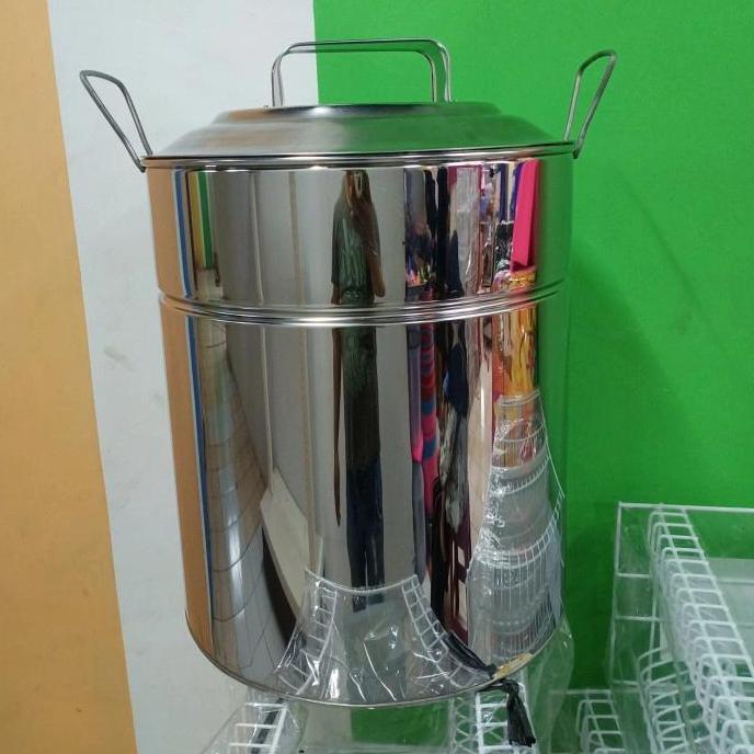 Dandang Bakso stenlis ukuran 30cm /Langseng Bakso ukuran 30cm