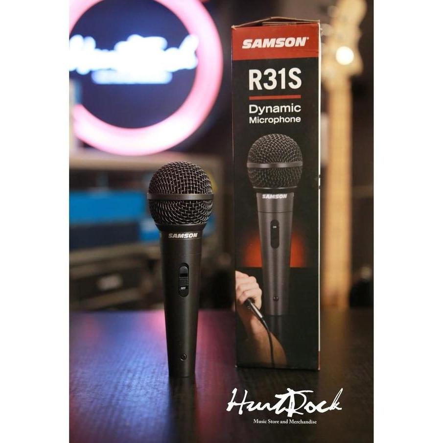 SAMSON R31S MIC DYNAMIC- SAMSON ORIGINAL DAN TERPERCAYA