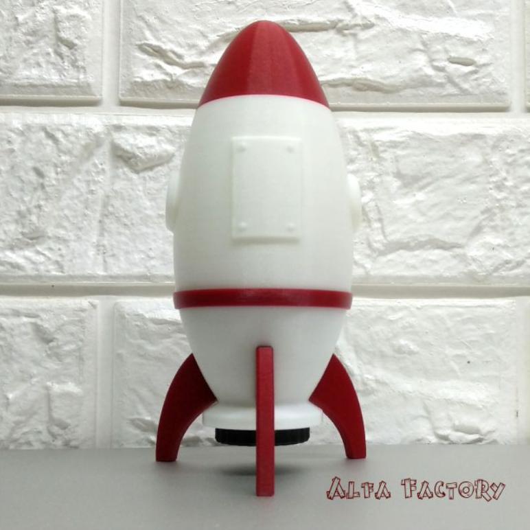 Jhoncolection - Mainan Edukasi Roket Nussa Rara Figur Animasi Nussa Rocket Anak