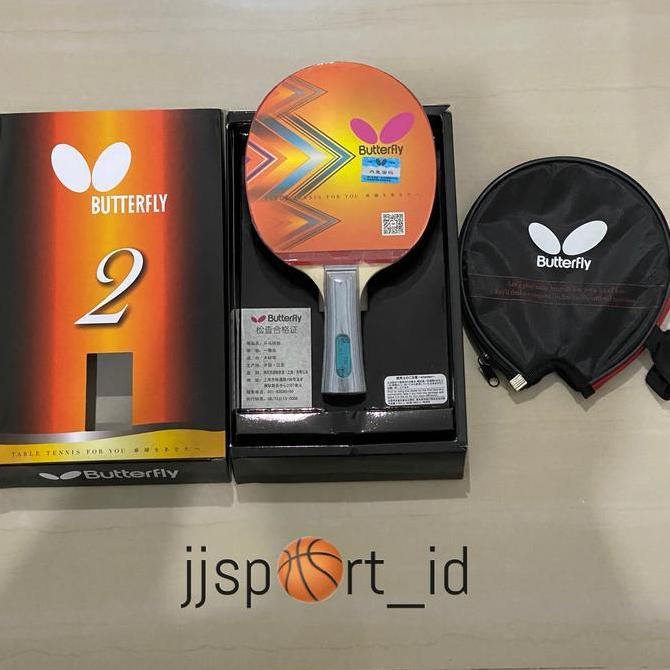 NEW Bet Pingpong Bat Tenis Meja Bat Pingpong Butterfly TBC 202 ORIGINAL