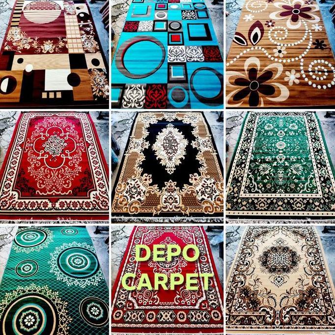MODERNO & ALMAYA 210x310 Karpet Permadani Moderno seri Minimalis dan Almaya rumbay seri Klasik ukura