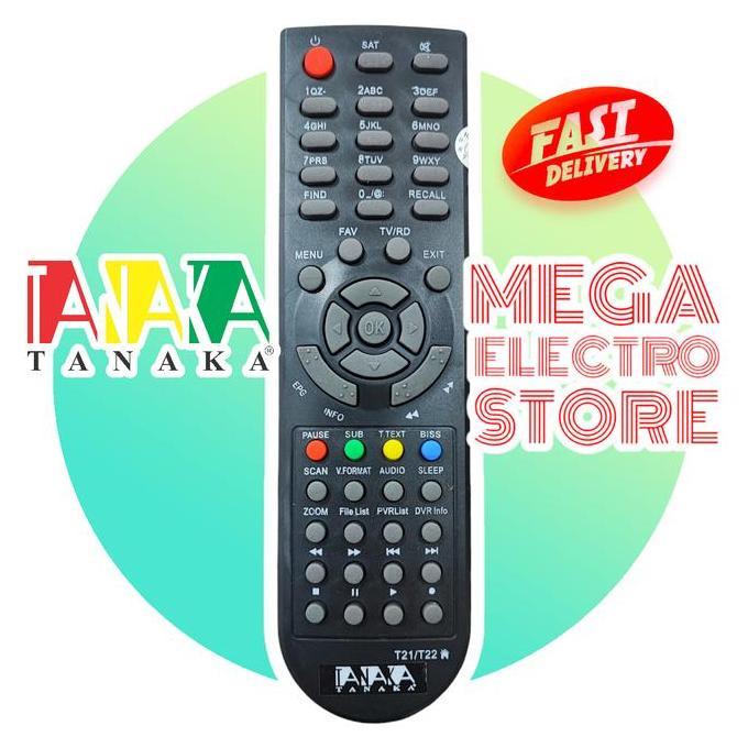 REMOT STB TANAKA / RECEIVER NUSANTARA